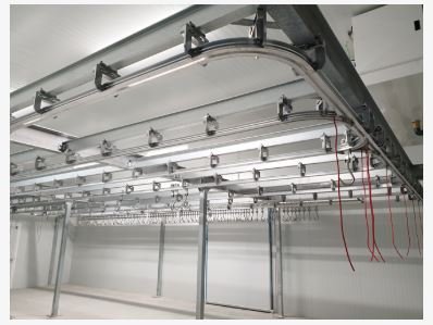 Sistema de Transporte aéreo birriel (Aluminio y acero inoxidable)