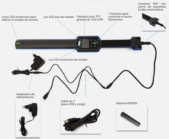 Lector de identificación móvil o lector de tarjetas - Imagen 3